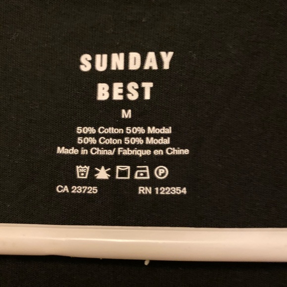 Aritzia Sunday Best Embroided Tee - Picture 3 of 4